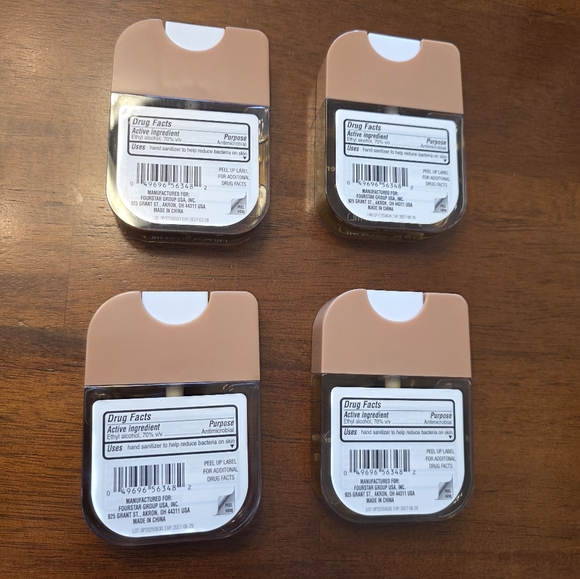 NEW B Pure Mocha Coffee Scented Moisturizing Hand Sanitizer Limited Edition Set - Picture 3 of 3